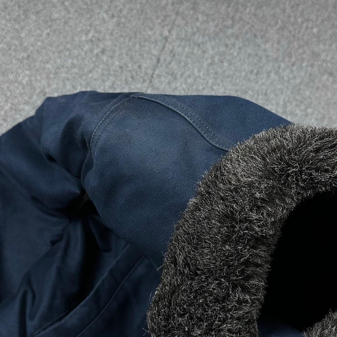 BLUEBLUE デッキジャケット ブルーブルー 裏地 ファー N-1