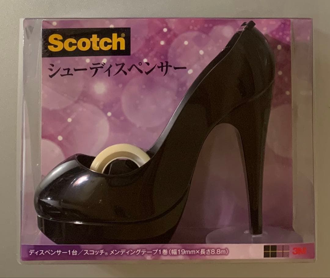 Scotch スコッチ シューディスペンサー テープカッター ハイヒール