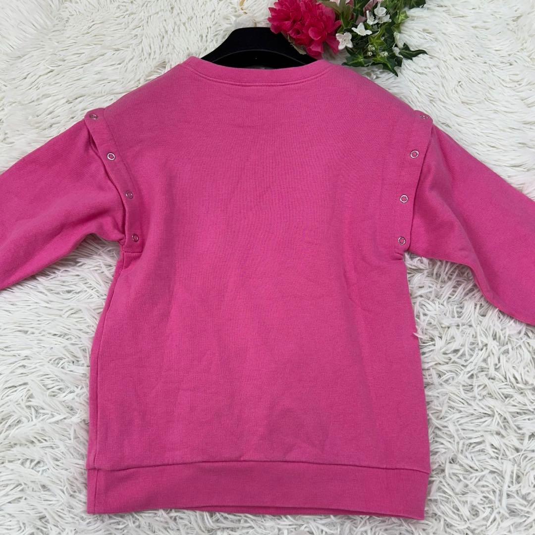 E6 美品 120cm 6 グッチ キッズ トレーナー プリント レディース