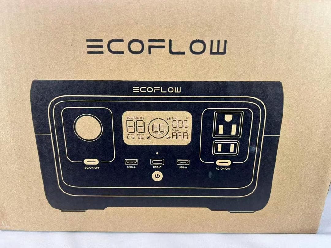 EcoFlow ポータブル電源  2 ZMR600-JP 未使用品