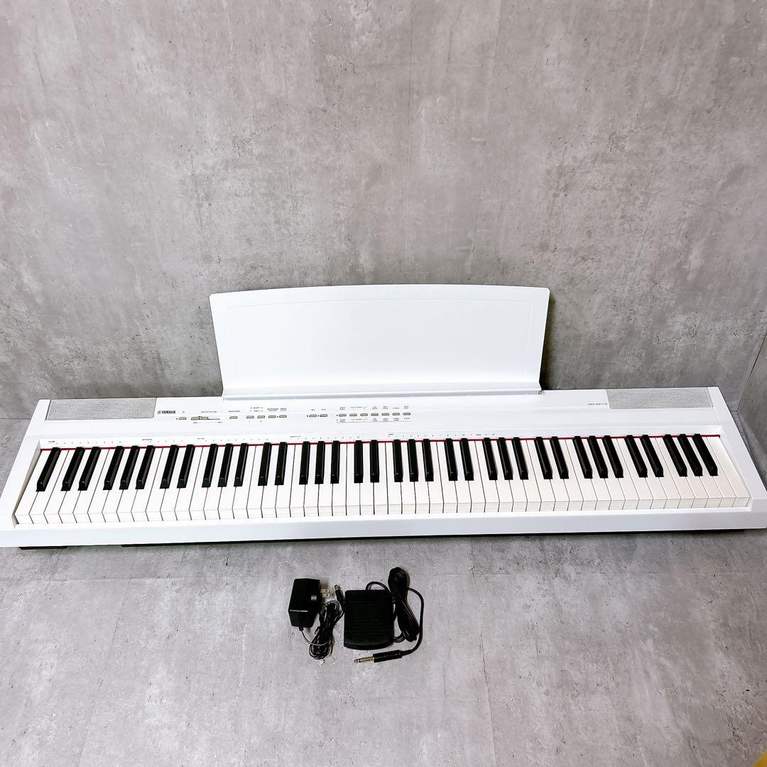 YAMAHA ヤマハ P-105 WH 電子ピアノ キーボード 2014年製