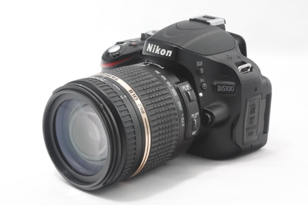 【美品：S数僅か7,351枚】ニコン D5100 ＋ タムロン 高倍率レンズ