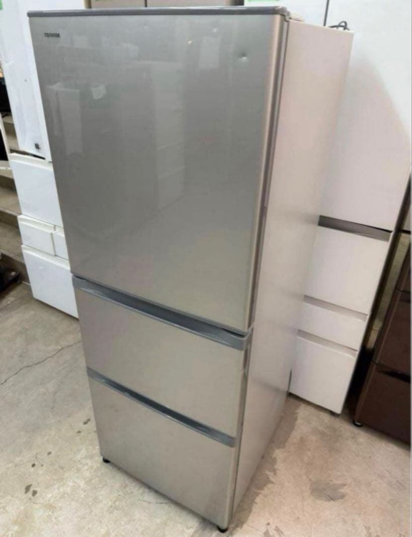 2019年式 330L TOSHIBA 冷蔵庫 GR-R33S(S)
