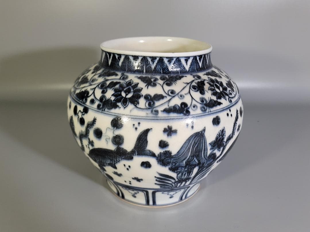 専用 中国 古い 染付 壷