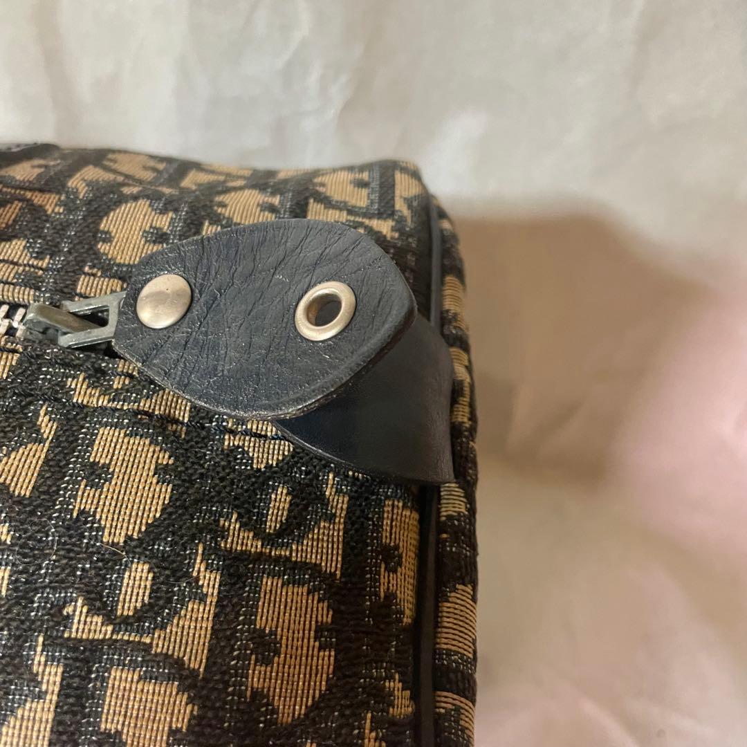 美品Christian Diorトロッター ミニボストンバッグ