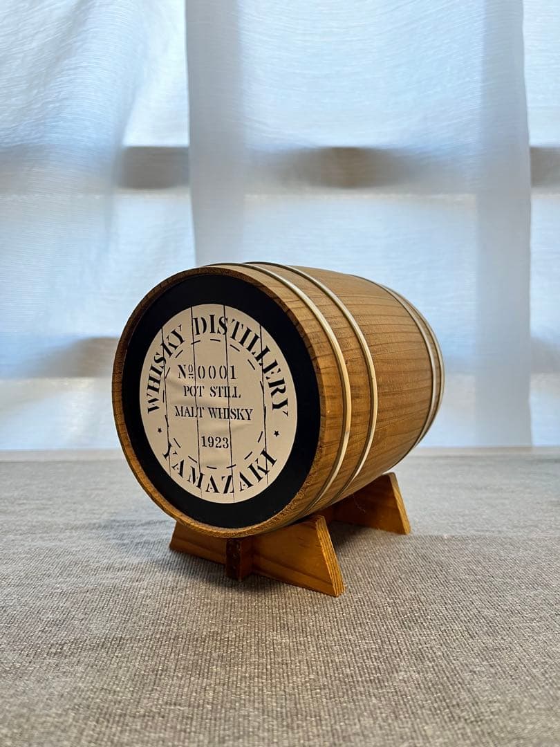 サントリー山崎　ディスプレイオブジェ樽　非売品 ウイスキー山崎ディスプレイ樽