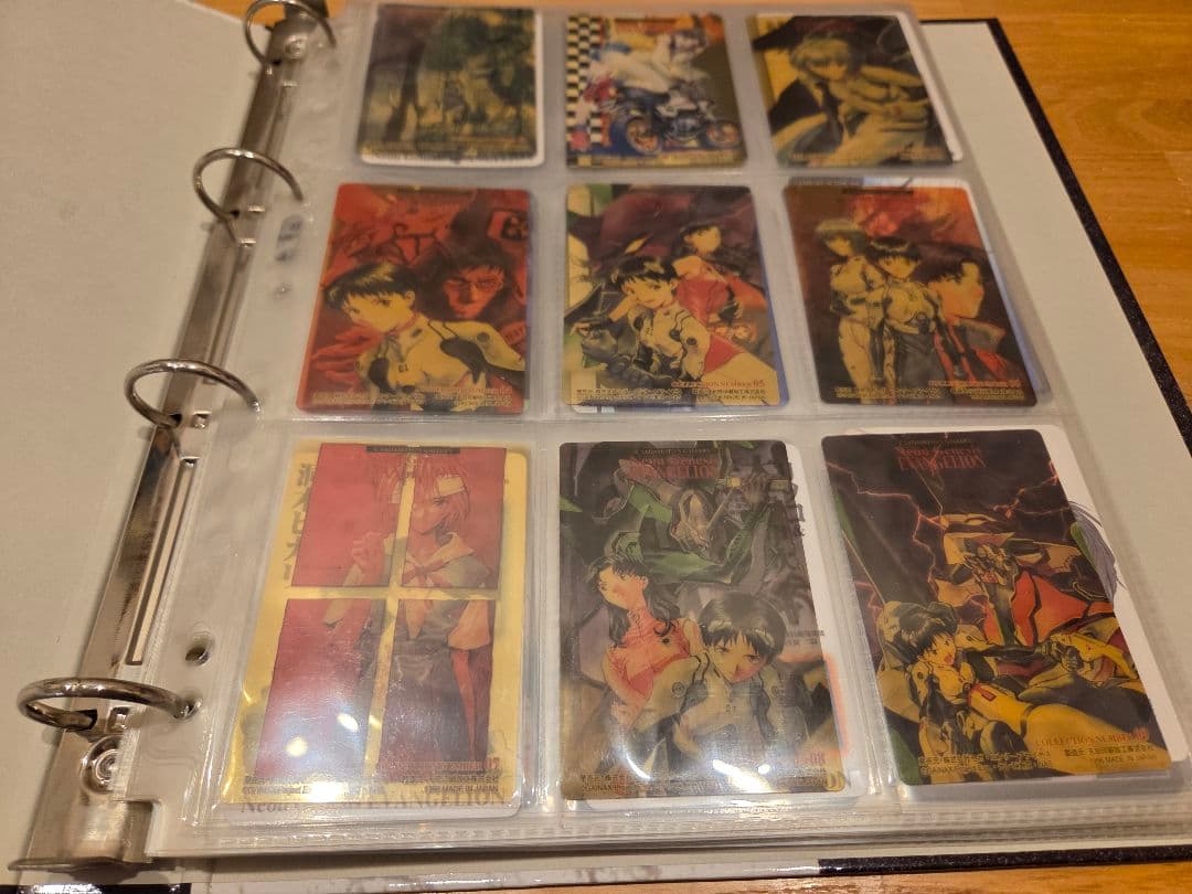エヴァンゲリオンカードアマダカードコンプリート100枚アルバム付き