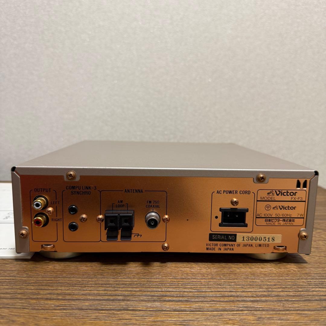 美品　ビクター　アンプ　AX-F3 ステレオチューナー　FX-F3 Victor