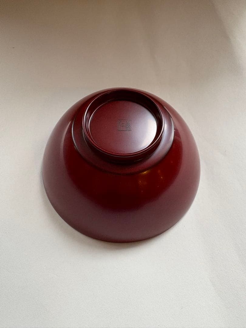 未使用　輪島屋善仁　朝食膳揃　朱塗り　輪島塗　極美品