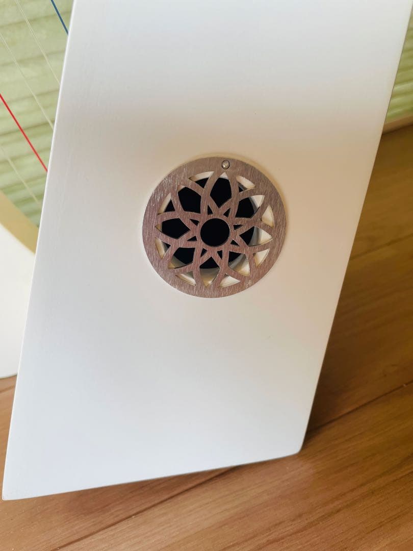 おとつぶハープ17弦　メープル　ホワイト