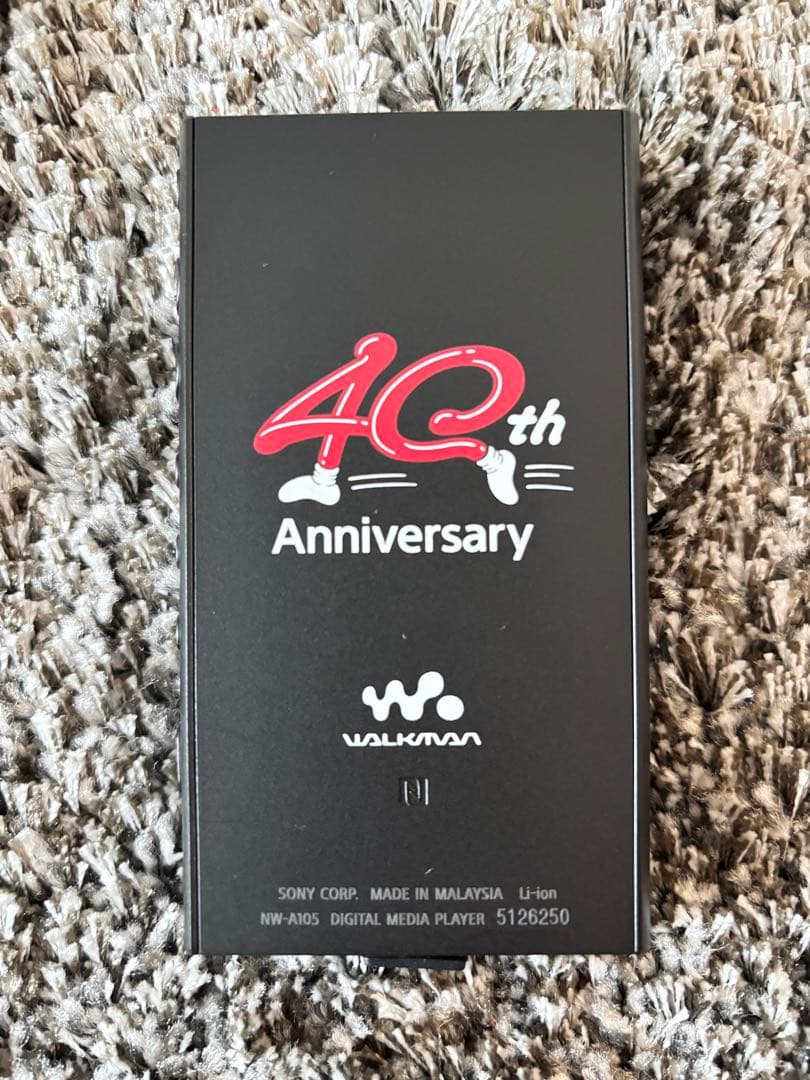 ポータブルプレーヤー SONY 40th Anniversary Walkman NW-A100TPS