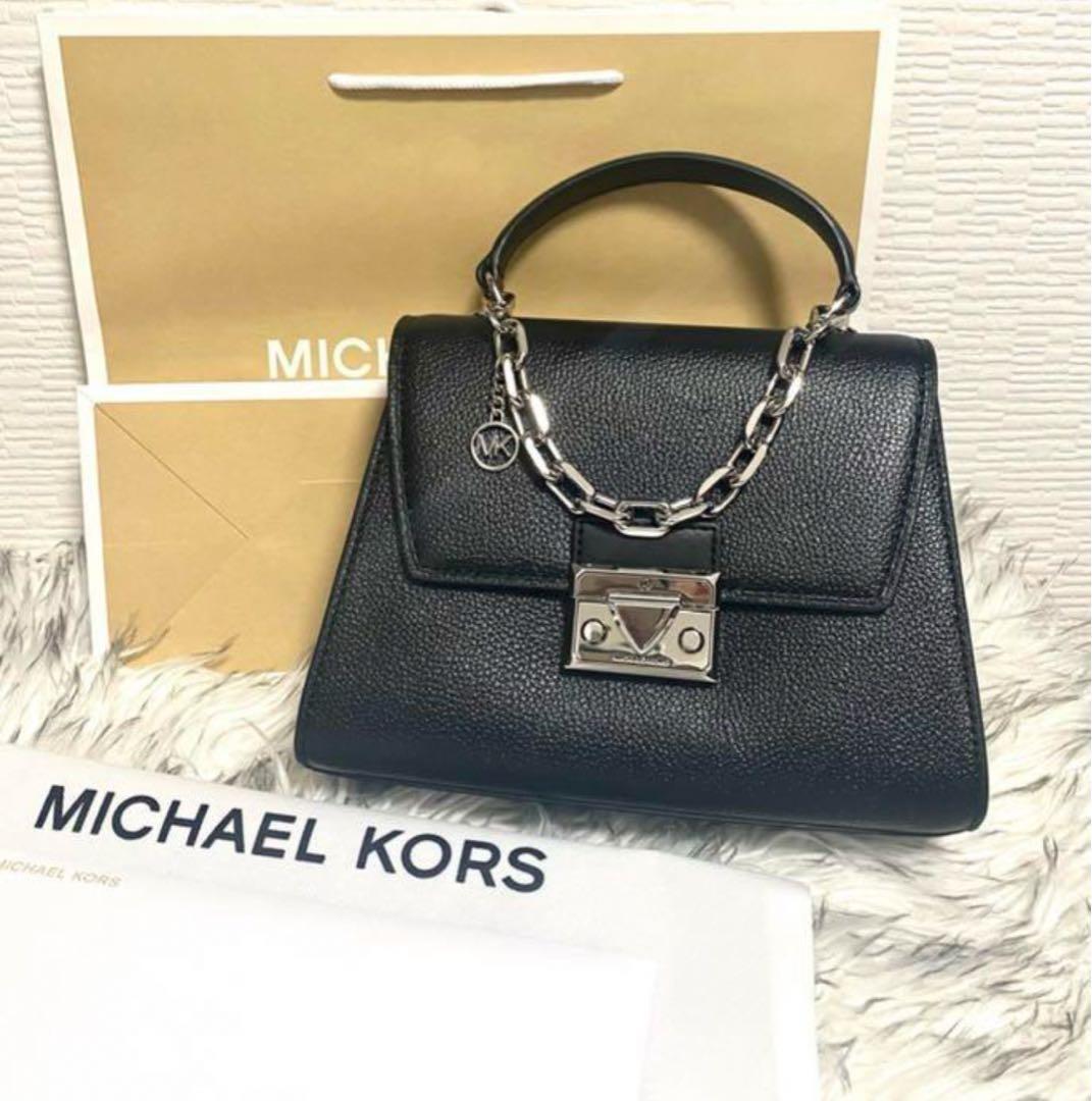 「マイケルコース」 SERENAトップハンドル サッチェル スモール