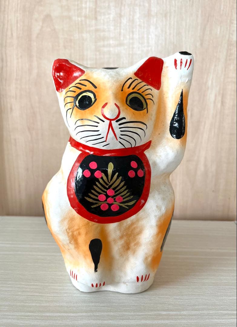 高崎張子　招き猫2体セット　お得