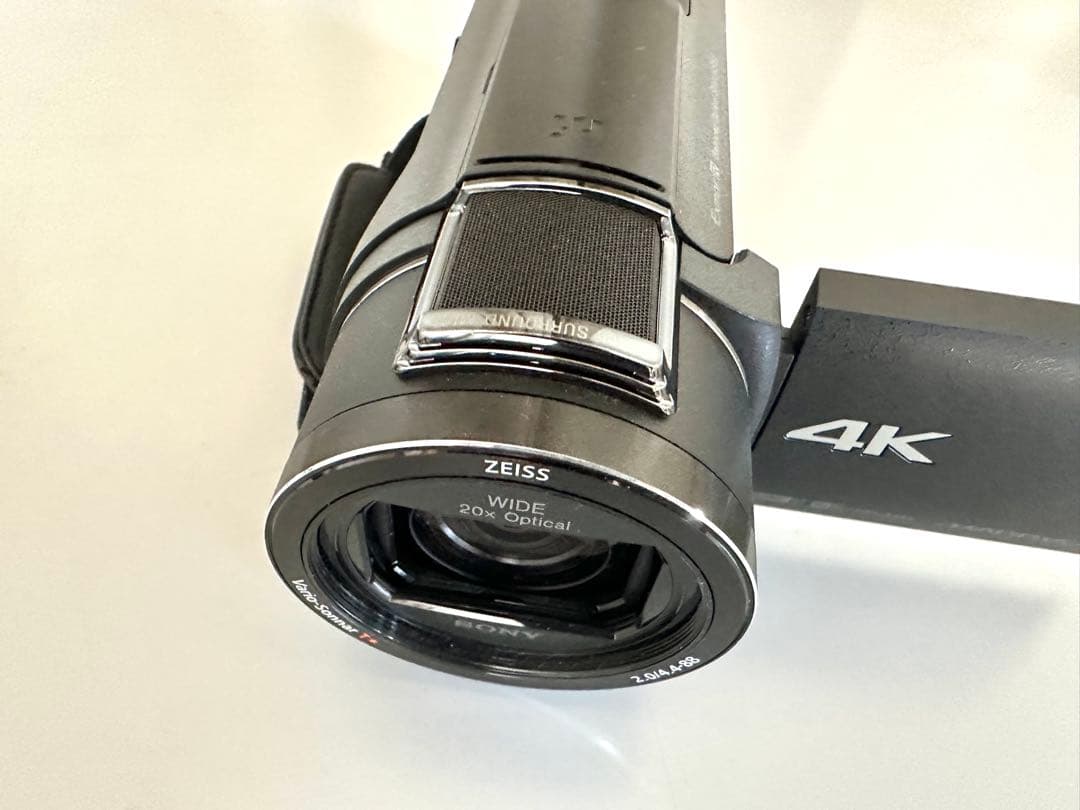 【美品】SONY FDR-AX45 4Kビデオカメラ（ブラック）