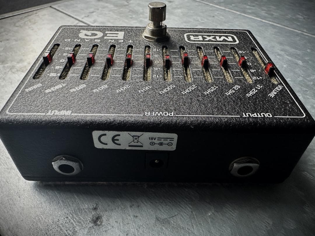 MXR 10-Band eq グラフィックイコライザー 完動品 18vAC付