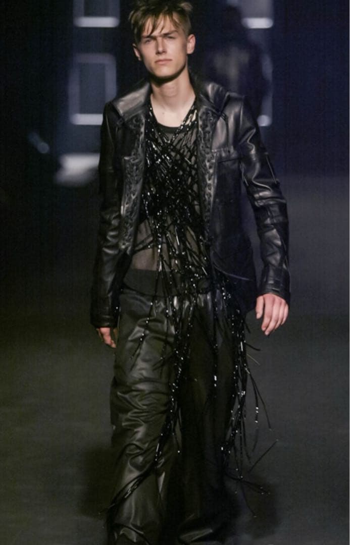 ランウェイ使用 Dior Homme 04ss メッシュTシャツ ディオールオム