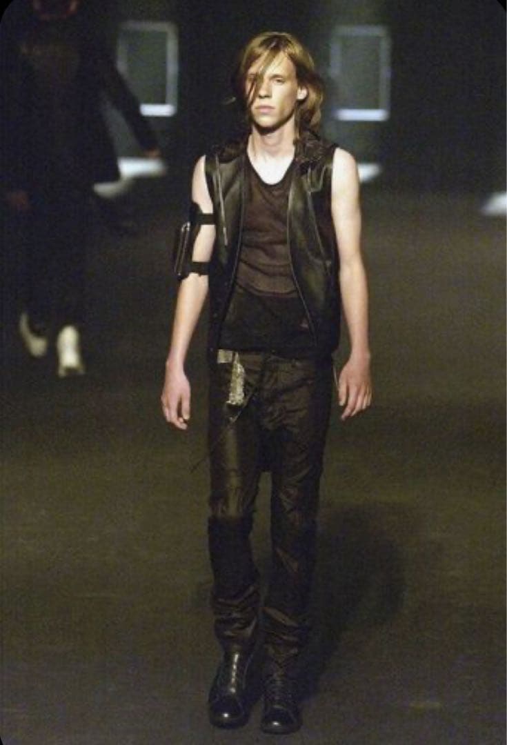 ランウェイ使用 Dior Homme 04ss メッシュTシャツ ディオールオム