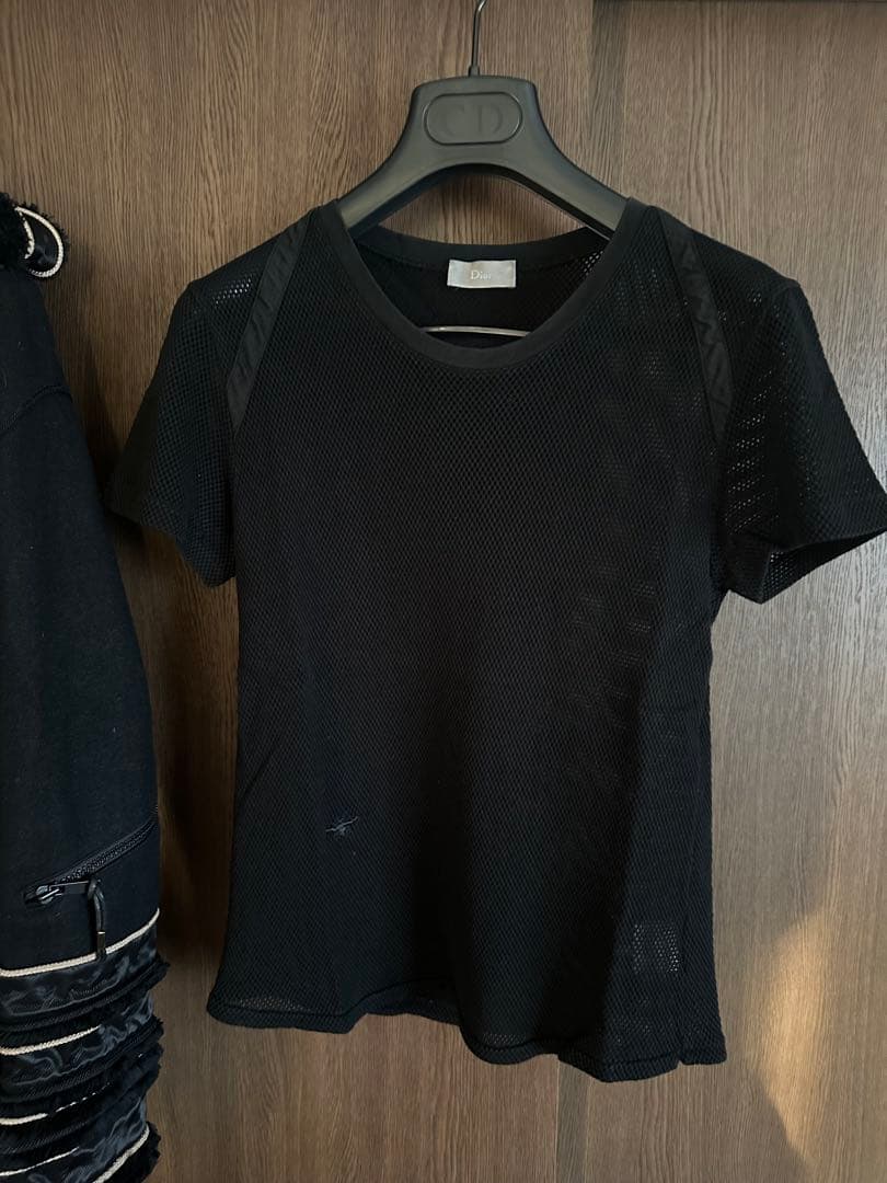 ランウェイ使用 Dior Homme 04ss メッシュTシャツ ディオールオム