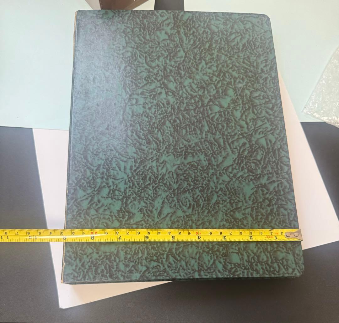 SCRAP BOOK スクラップブック 古いバナーとマッチ箱の表紙 32 ページ