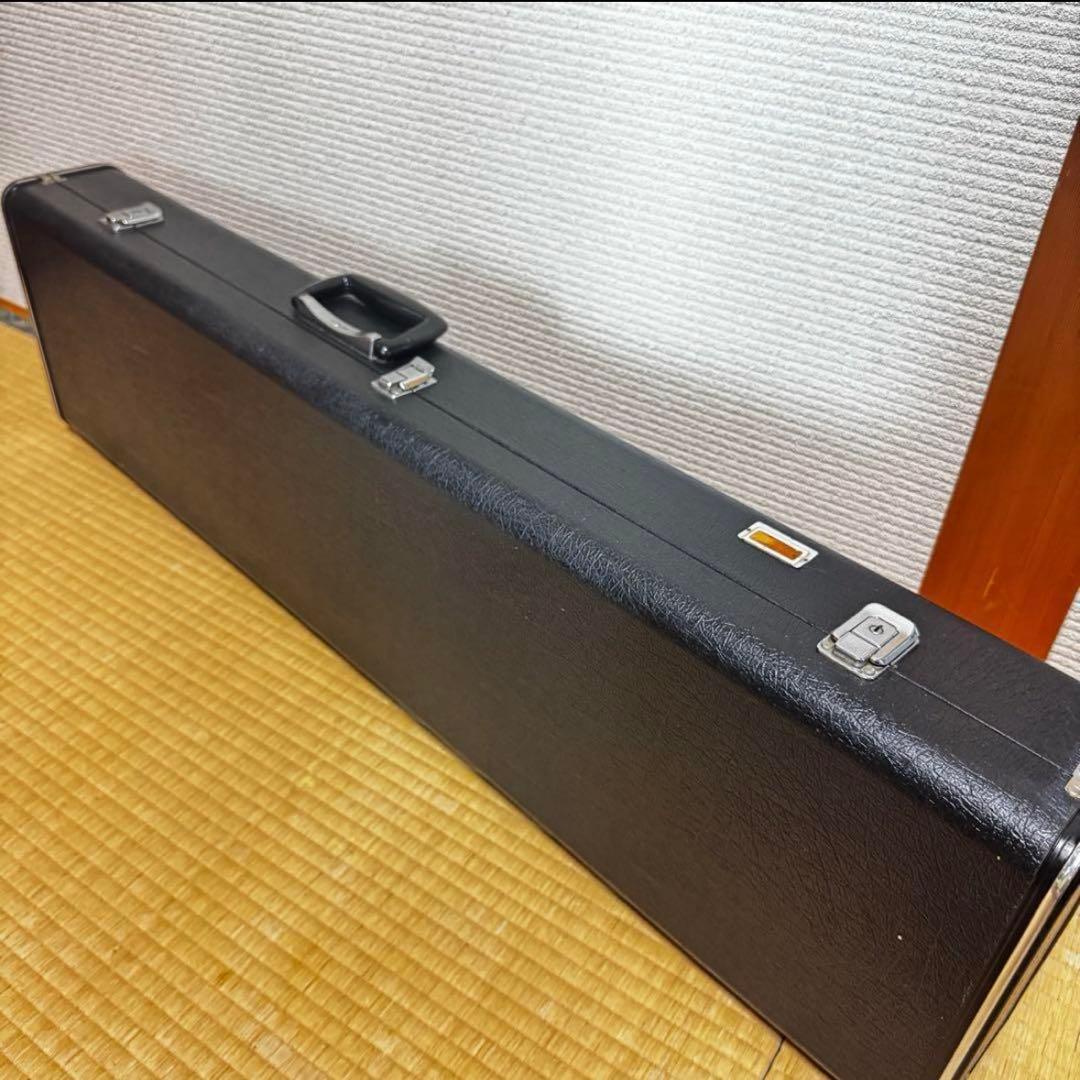 三味線　撥　ケース　3点セット　中棹　花梨　東さわり　破れ有り　初心者　入門