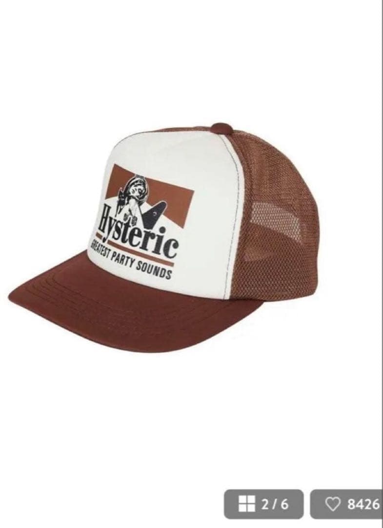 HYSTERIC GLAMOUR グラフィックキャップ