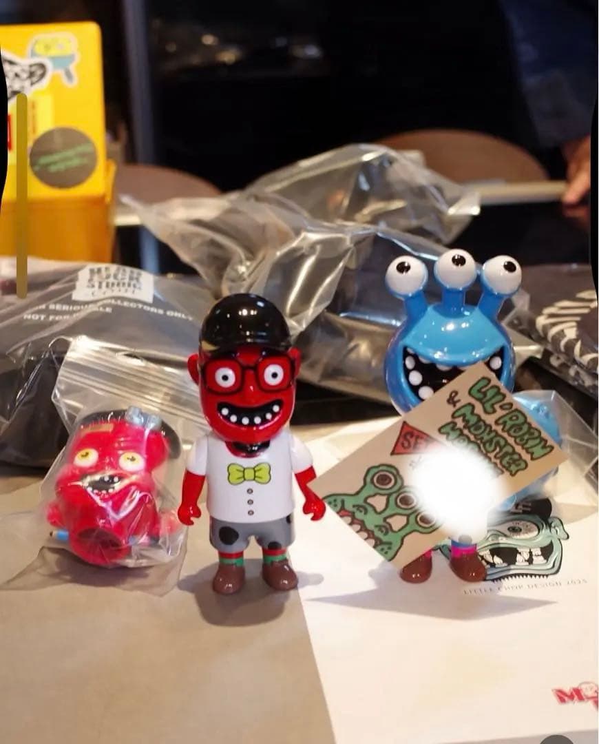 ソフビ　ロビンテン x ヘッドロックスタジオ　Headlockstudio