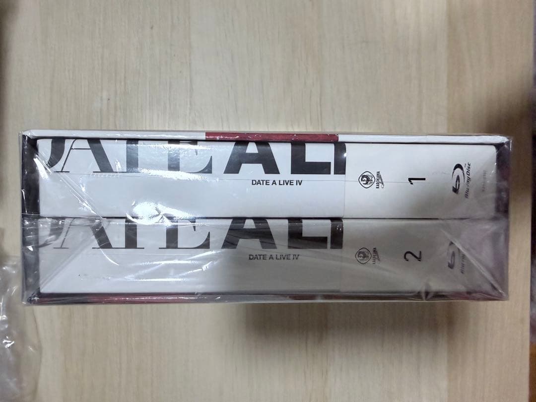 デート・ア・ライブ　上下巻収納ボックス　Blu-ray 1巻　2巻