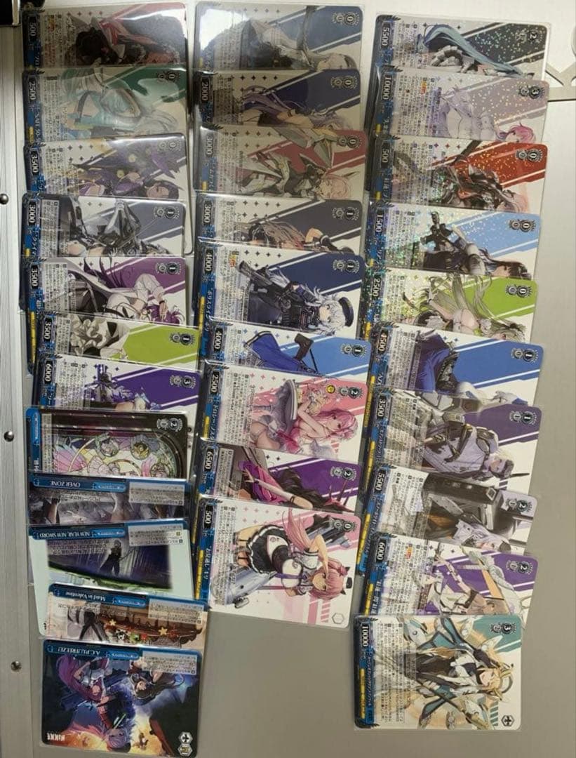 ヴァイスシュヴァルツ 勝利の女神NIKKE ブースターRR以下 4コン +おまけ