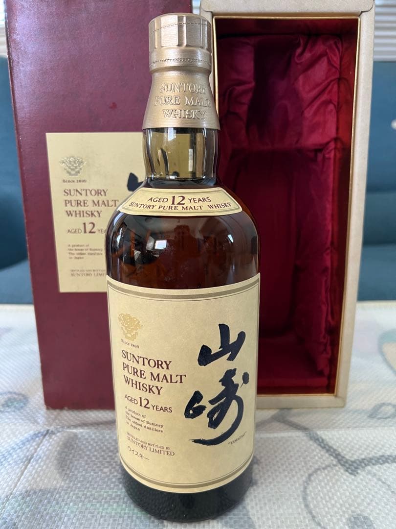 サントリー 12年 ピュアモルトウイスキー ギフトボックス入り 750ml