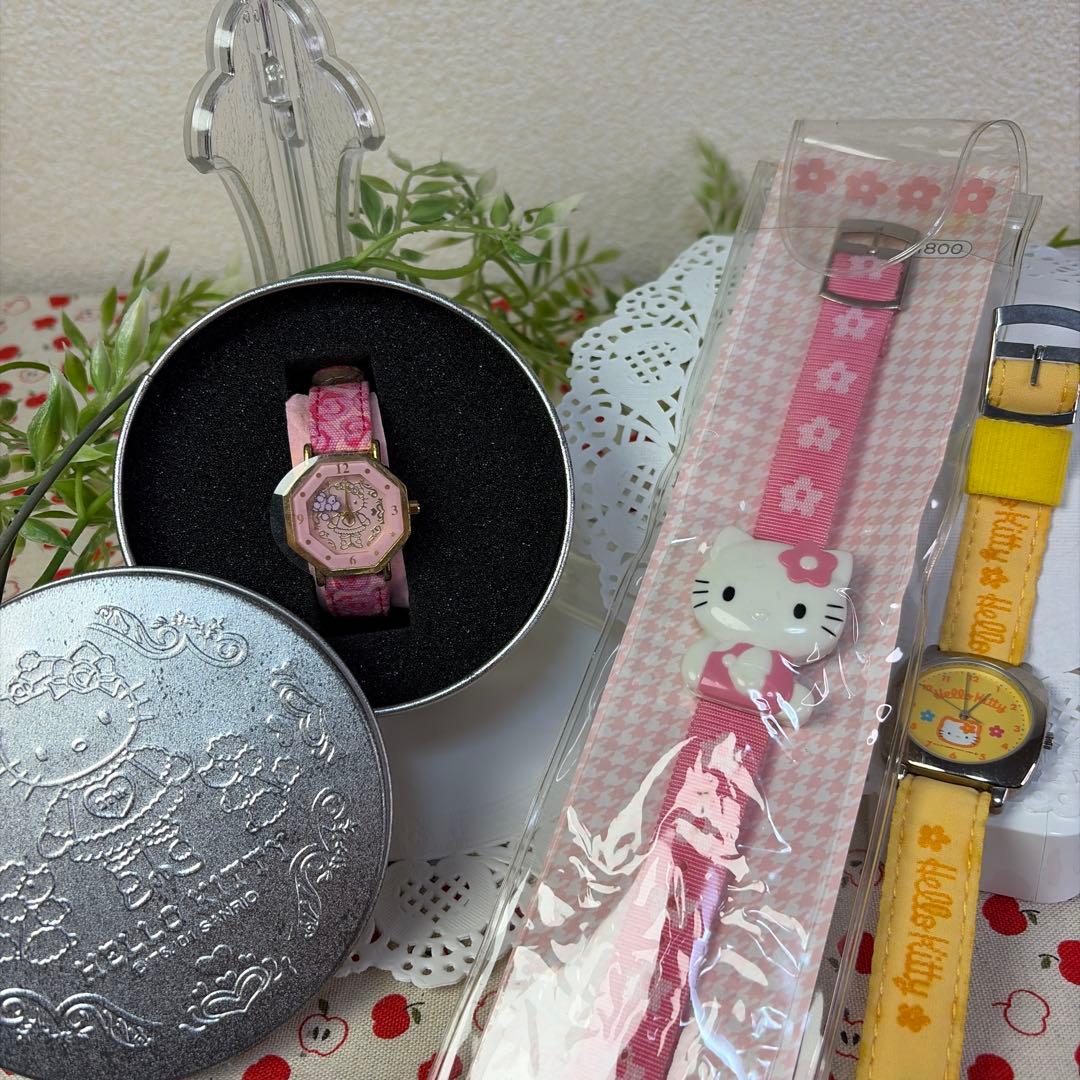 【激レア/レトロ】ハローキティ 腕時計 3点セット 27th限定品あり