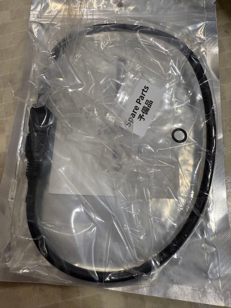 新品 BRUNT ガスホース 50cm BK ブラック【新品、未使用】