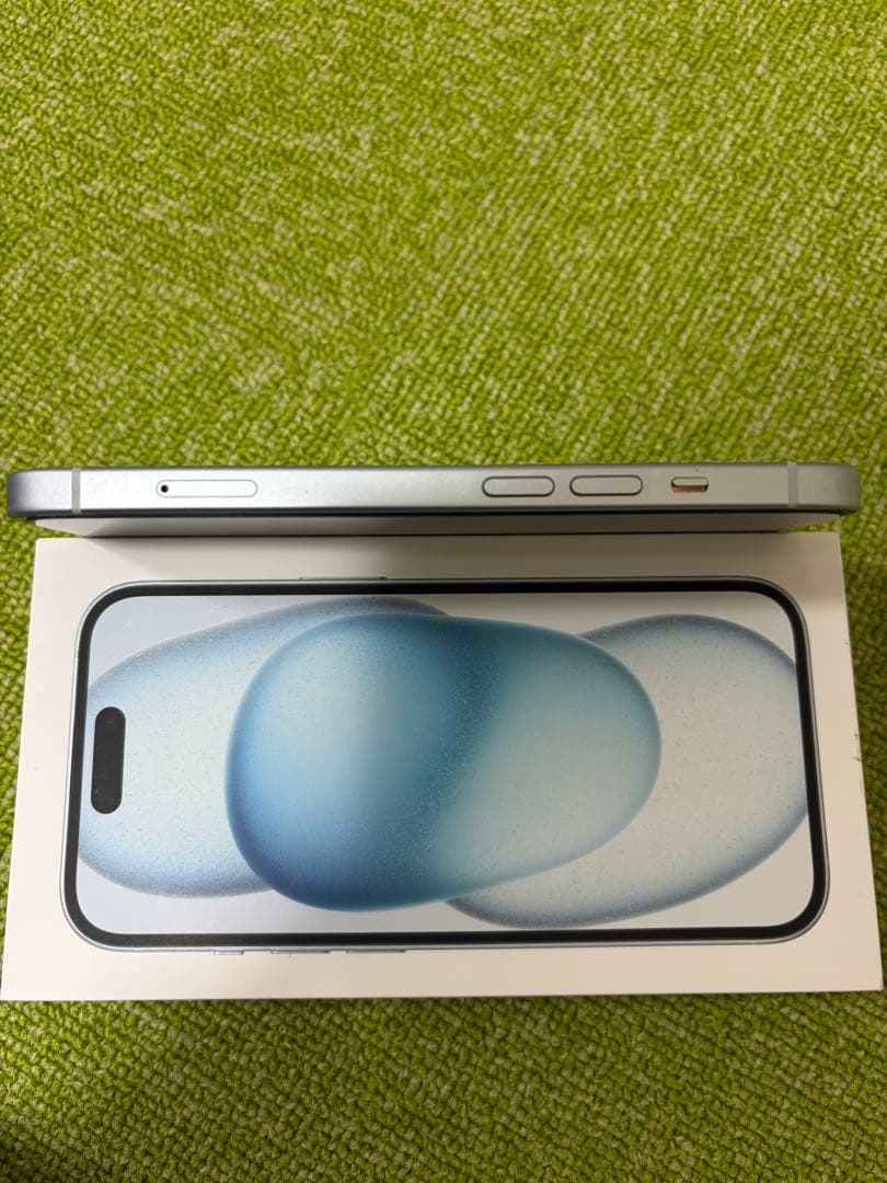 【美品】iPhone 15 ブルー 128GB SIMフリー バッテリー86%