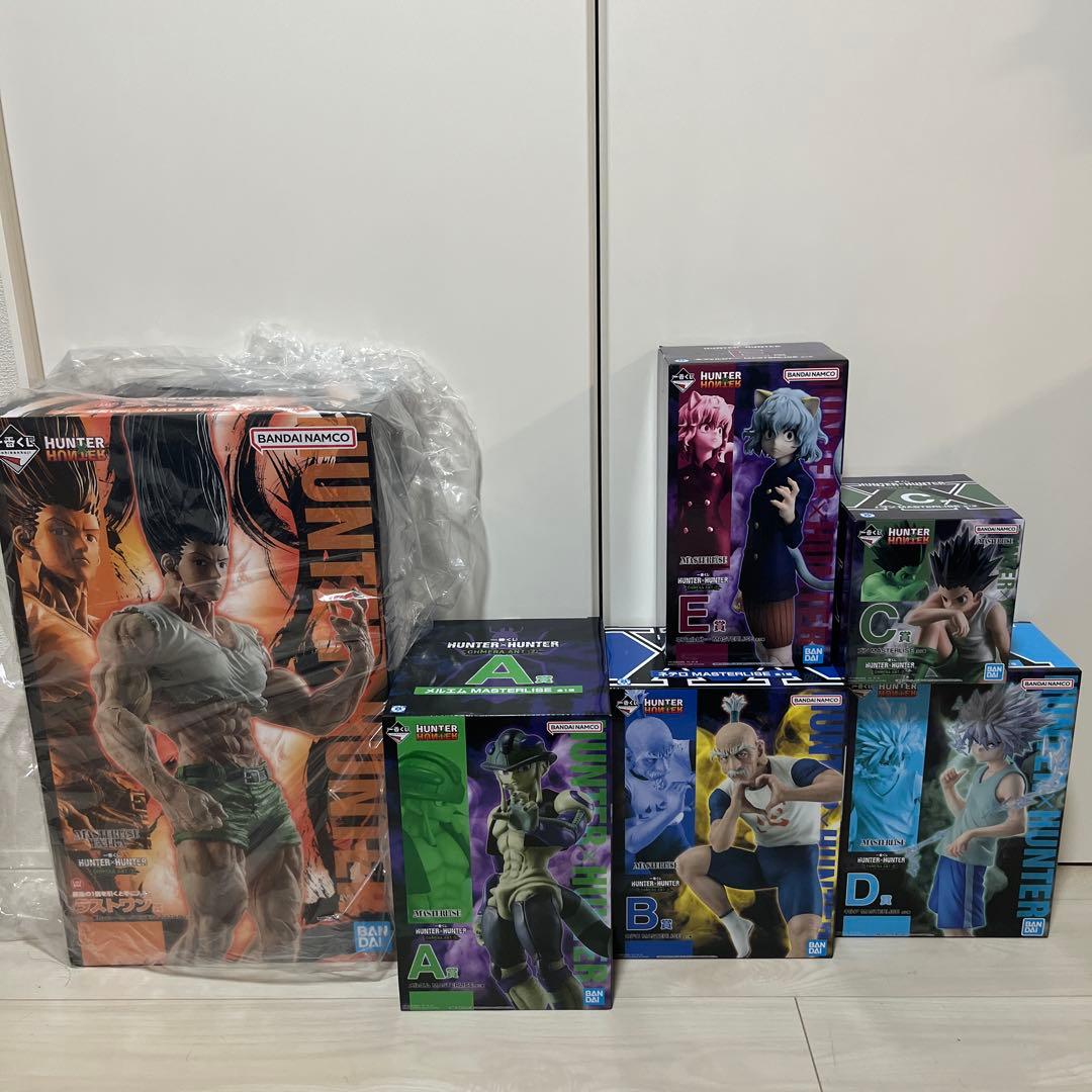 ハンターハンター 一番くじ キメラアント編 ラストワン＋A,B,C,D,E賞