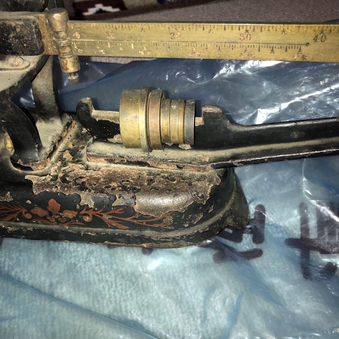 アンティーク天秤計り