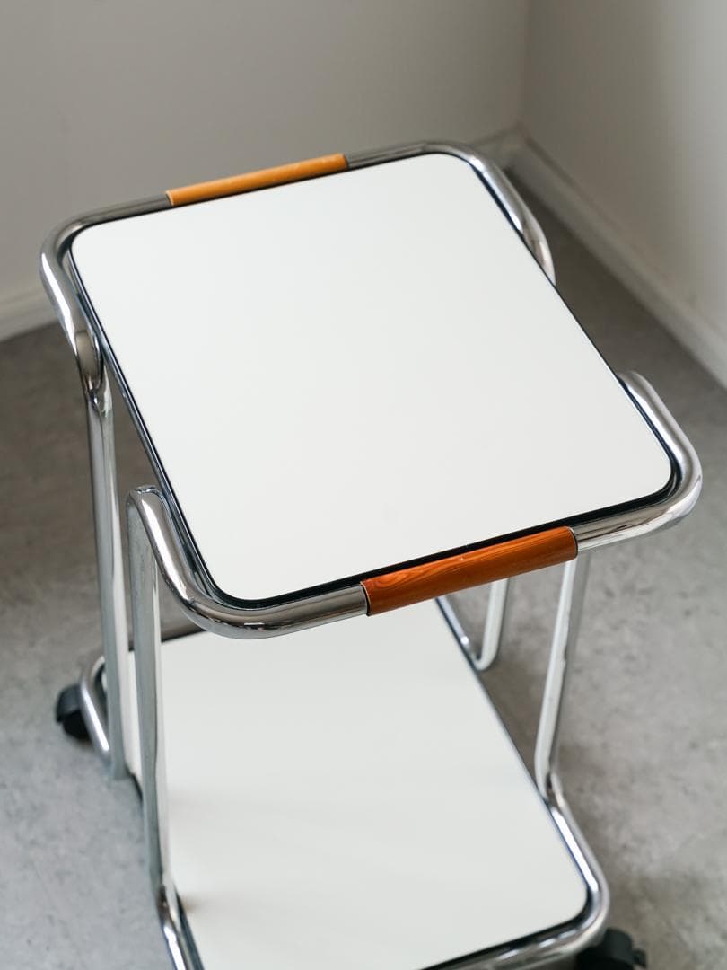 70-80's \"oliver\" ワゴンテーブル ミッドセンチュリー モダン