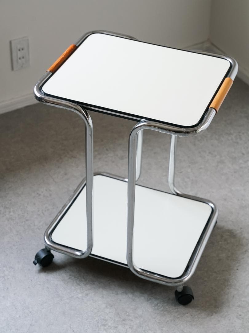 70-80's \"oliver\" ワゴンテーブル ミッドセンチュリー モダン