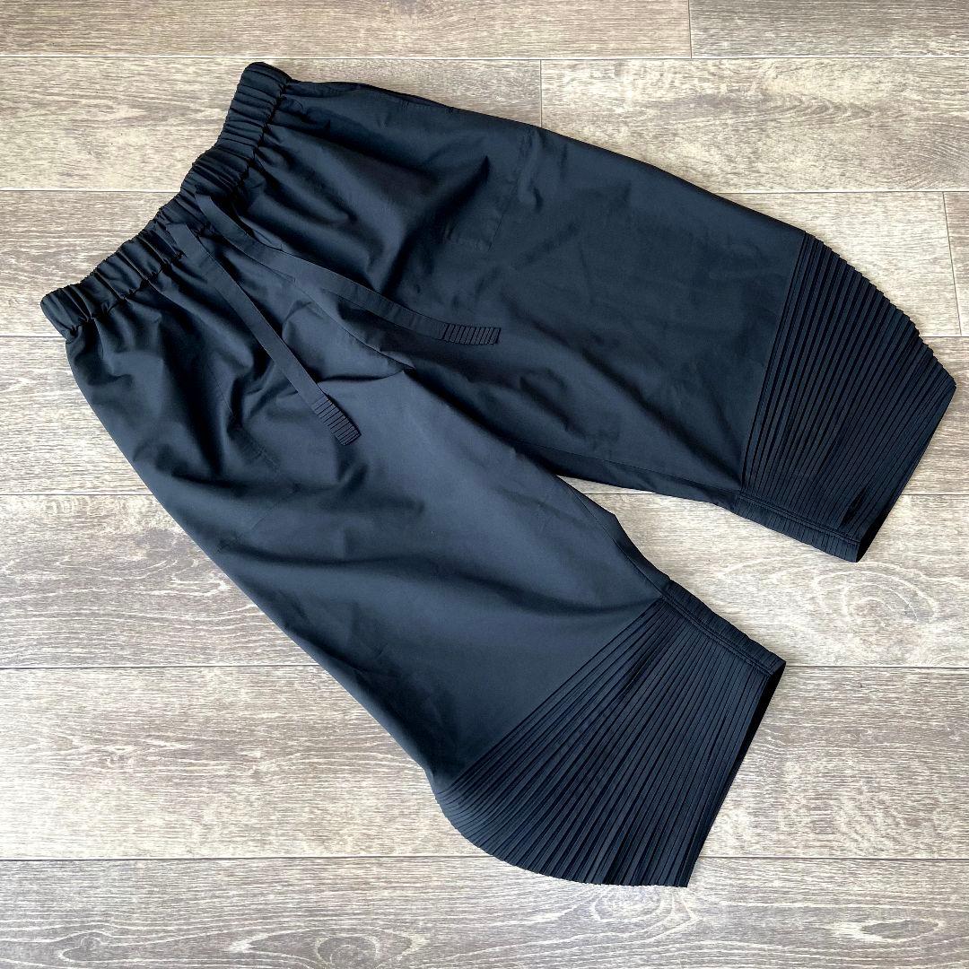 【希少】ISSEY MIYAKE　2009年パリコレ　プリーツ　サルエルパンツ