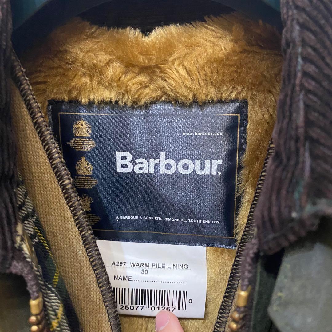 n*i様 Barbour BEDALE オイルドジャケット　ライナー付き　30