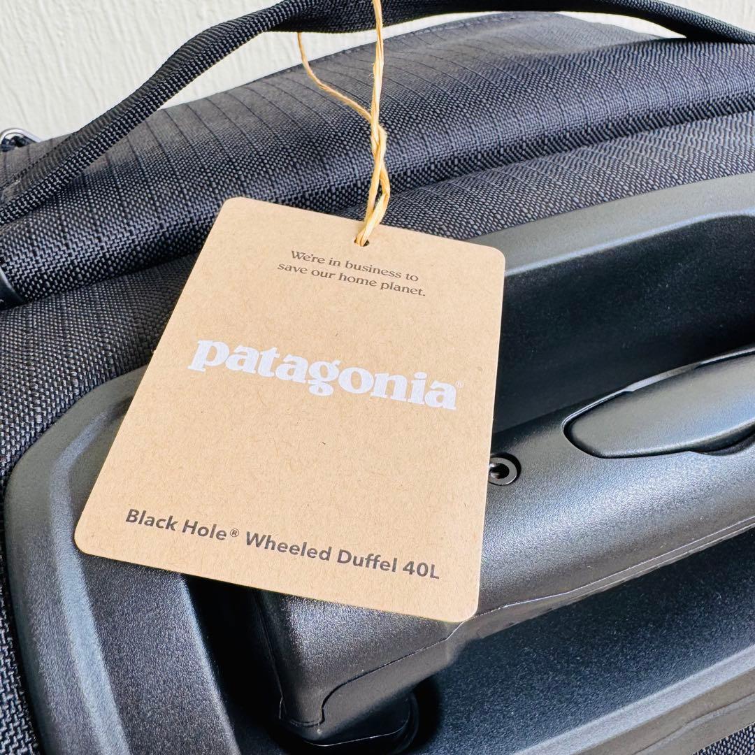 パタゴニア　ブラックホール　ウィールド　ダッフル　40L 黒　新品未使用