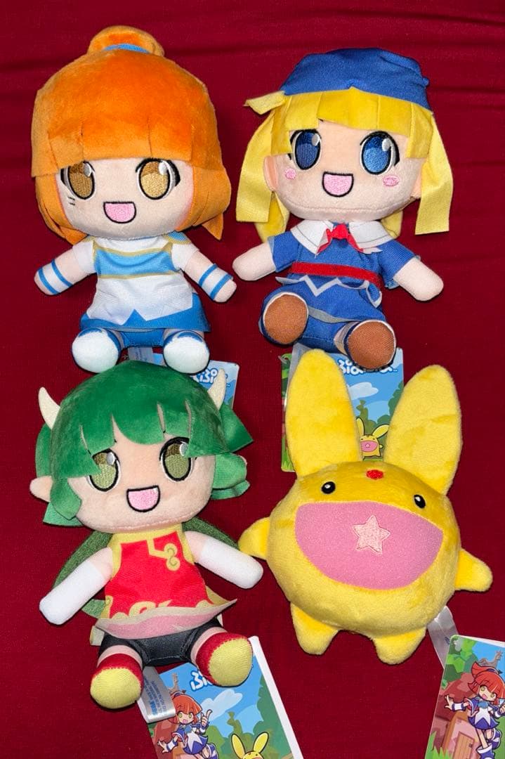 ぷよぷよ ぬいぐるみ 全4種セット
