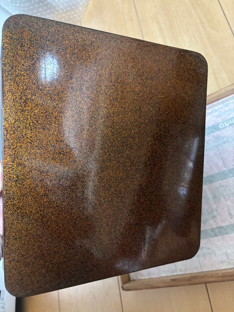 時代　光琳　蒔絵　硯箱　螺鈿細工