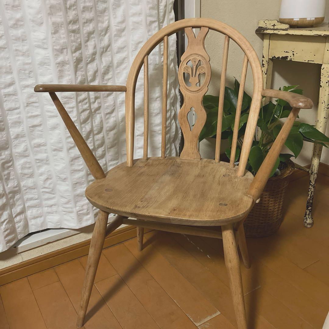 アンティーク　アーコールチェアー　ercol