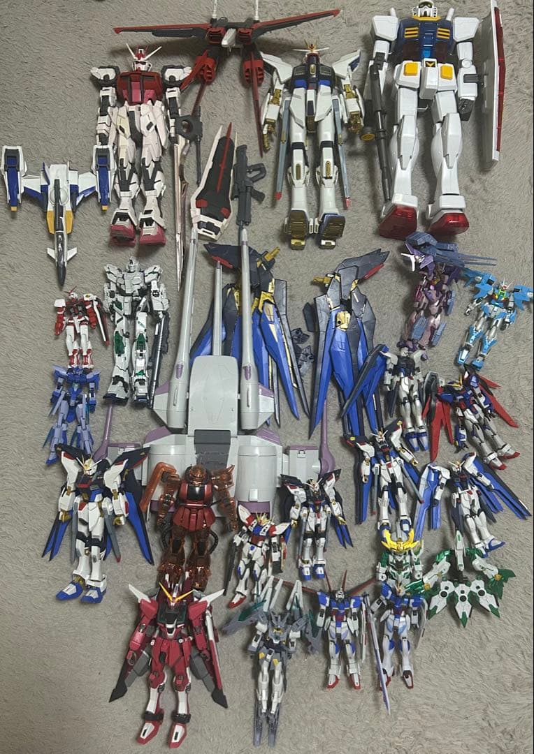 【ジャンク品】 ガンプラまとめ売り HG-RG-MG-PG-MEGA