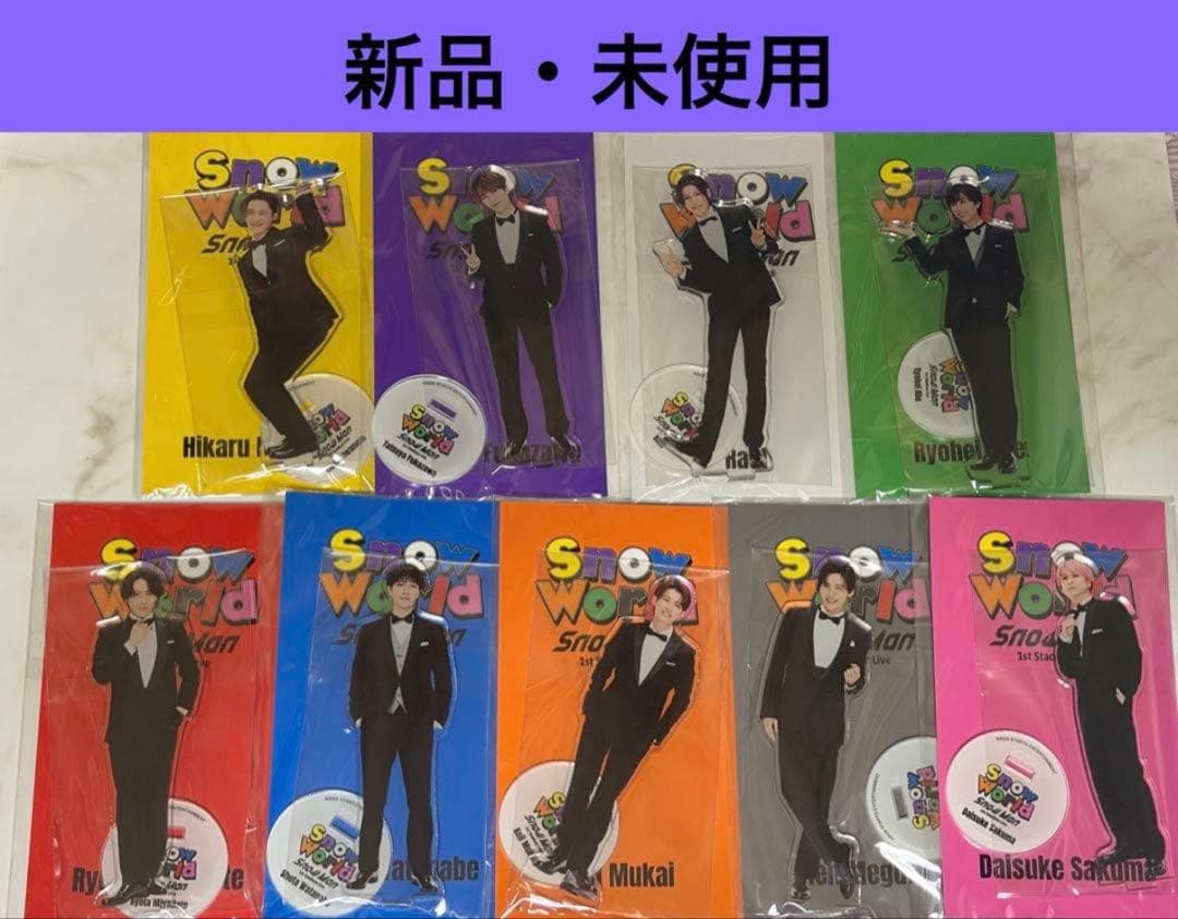  World アクリルスタンドセット　Man