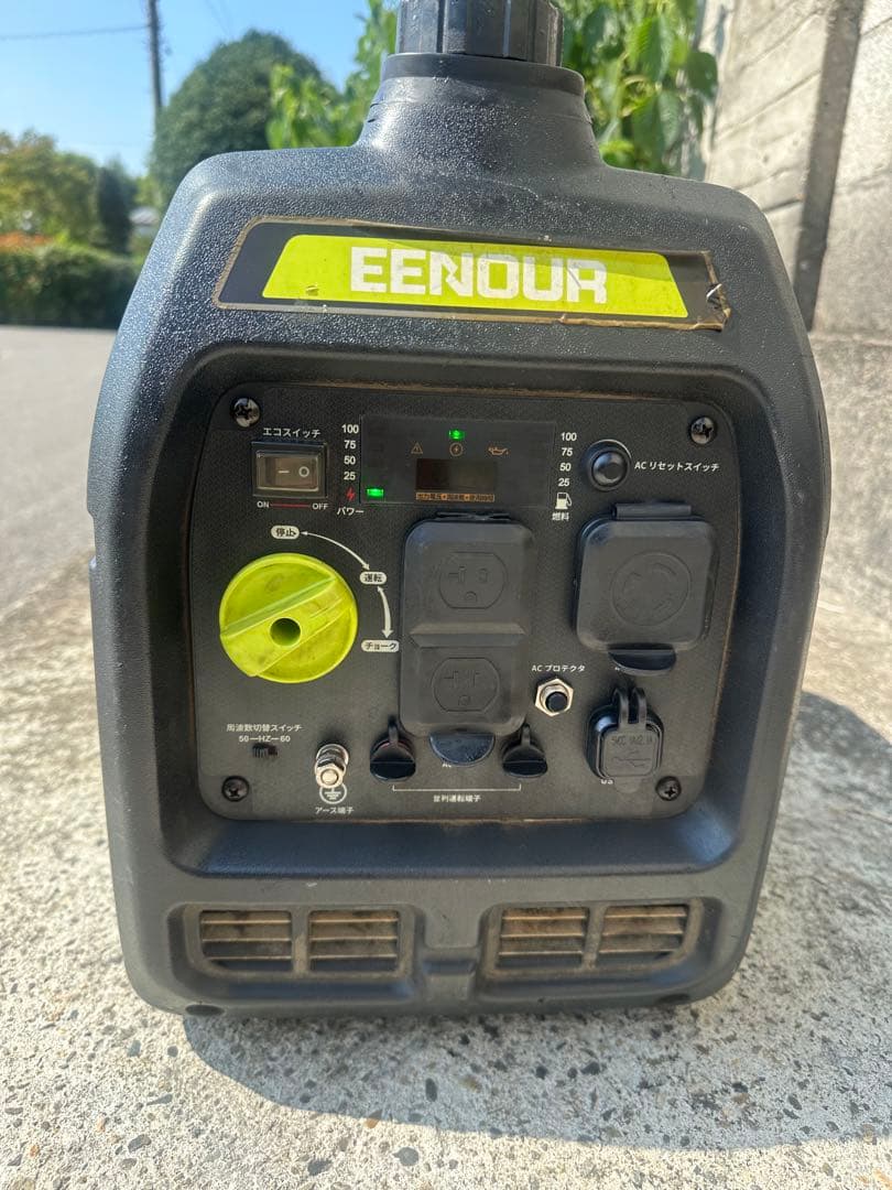 EENOUR インバーター発電機 DK2800is 稼働時間50時間