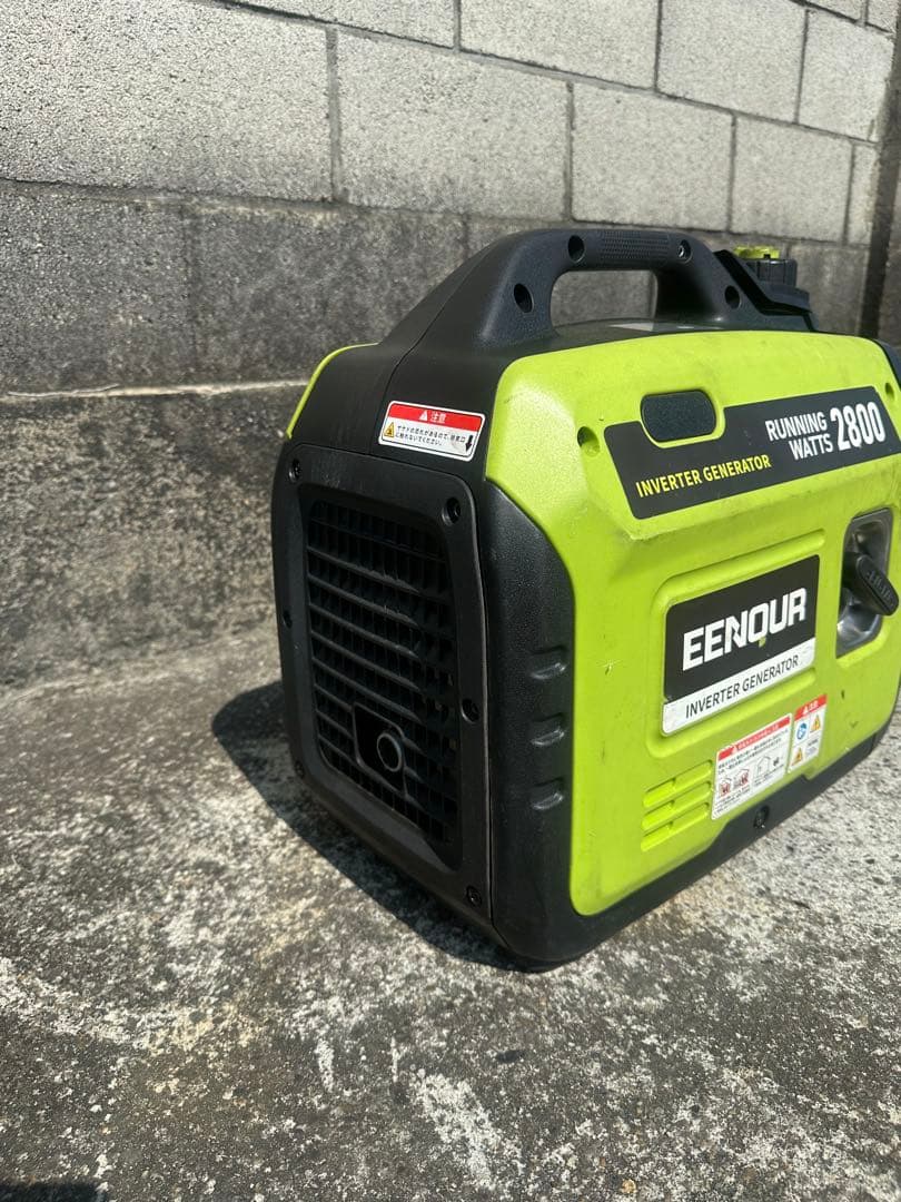 EENOUR インバーター発電機 DK2800is 稼働時間50時間