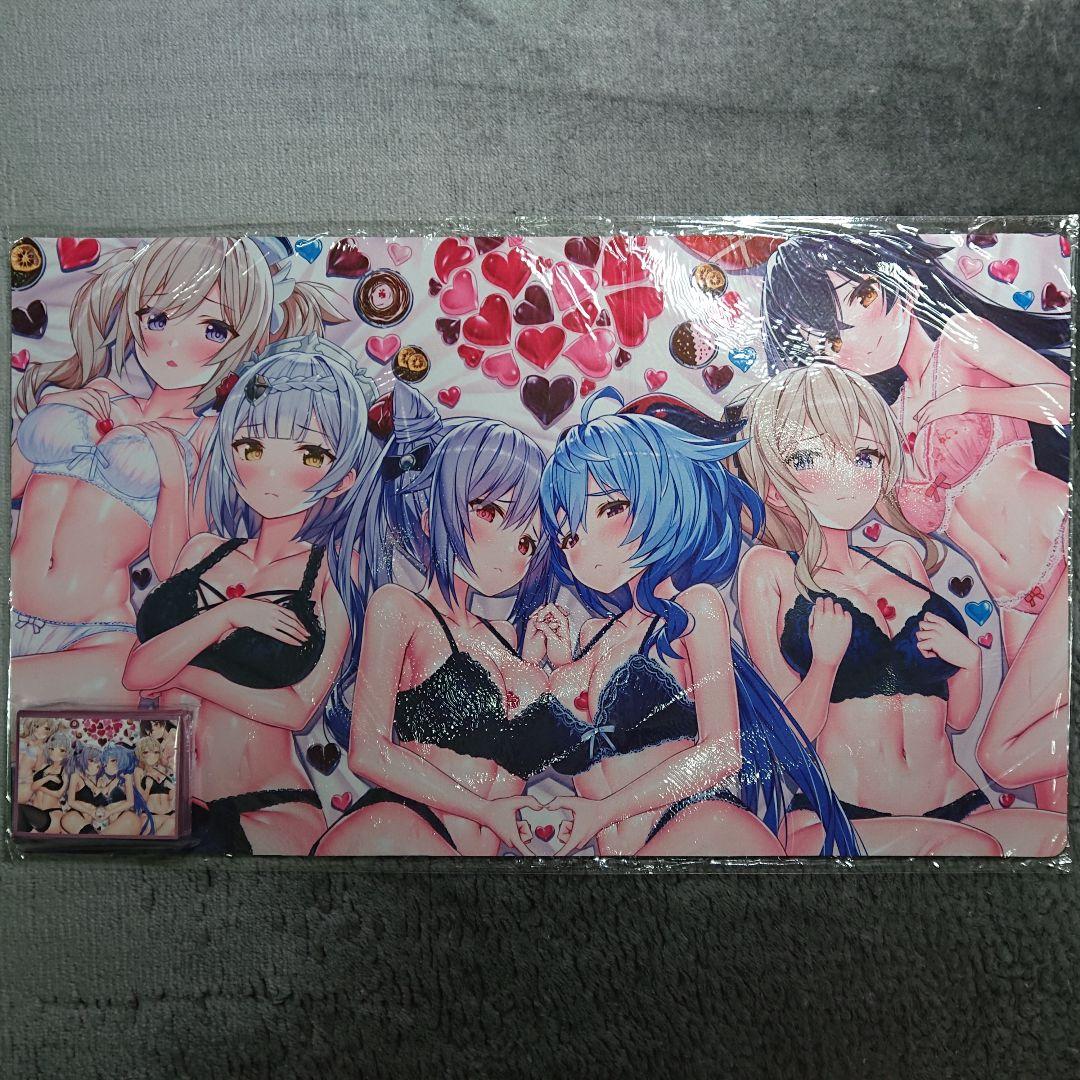 α1 原神 ジン&ノエル&甘雨&刻晴&バーバラ&アンバー スリーブ&プレイマット