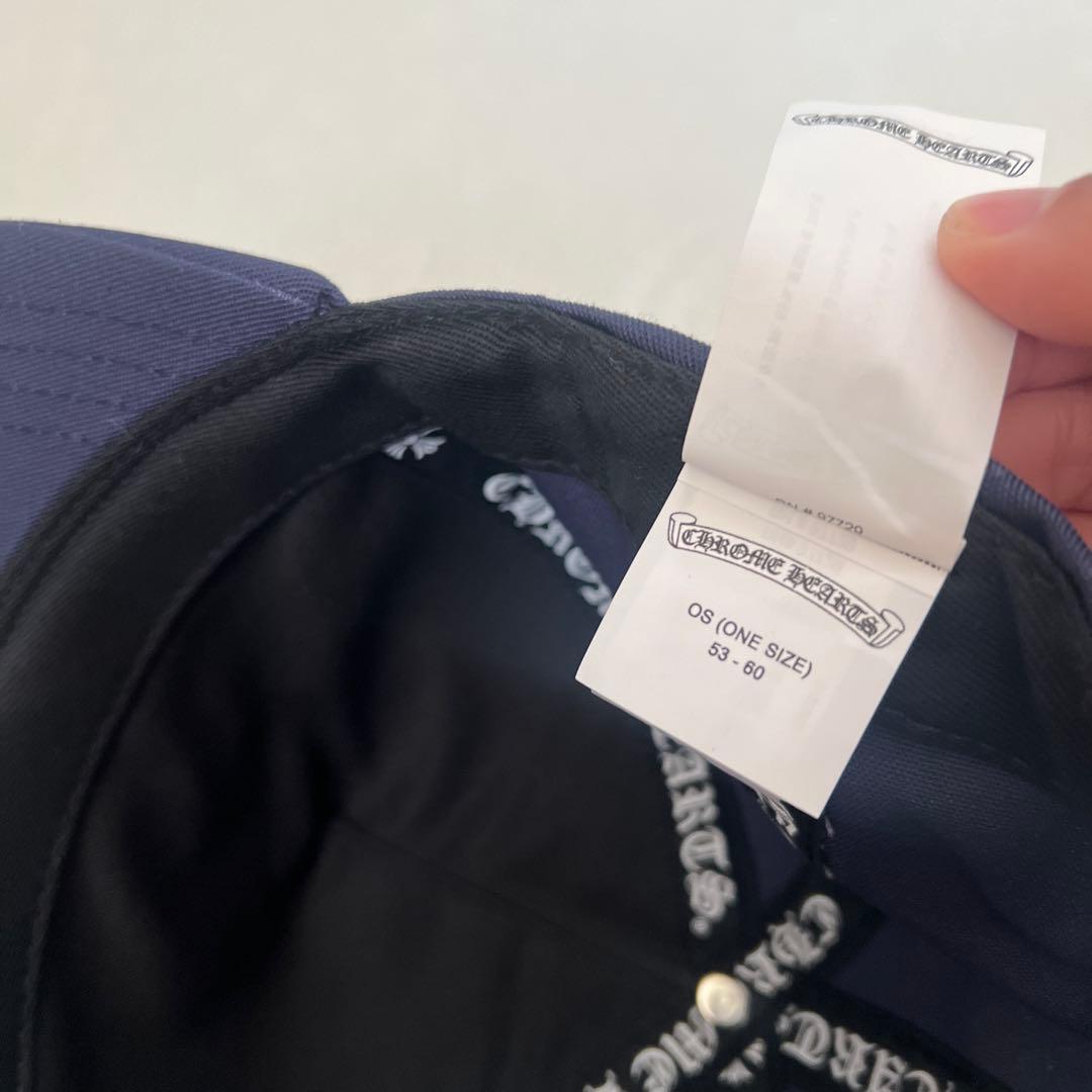 帽子 Chrome Hearts Baseball Cap 5 Panel Navy