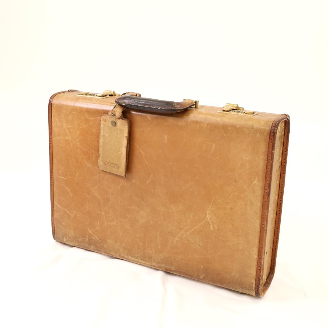 ヴィンテージ COACH コーチ 本革 レザー アンティーク トランクケース