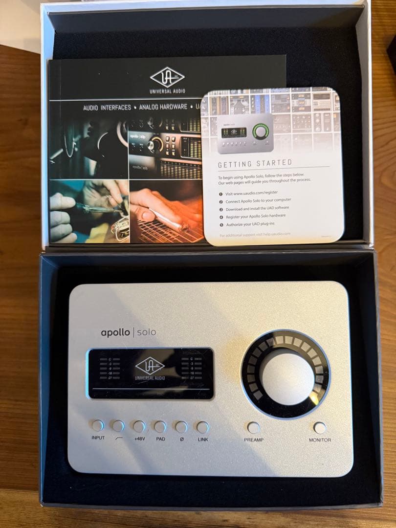 DTM・DAW UNIVERSAL AUDIO APOLLO SOLO Thunderbolt